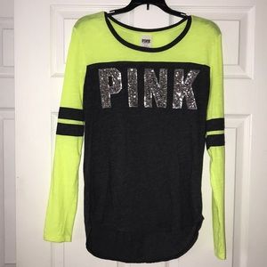 Pink long sleeve shirt